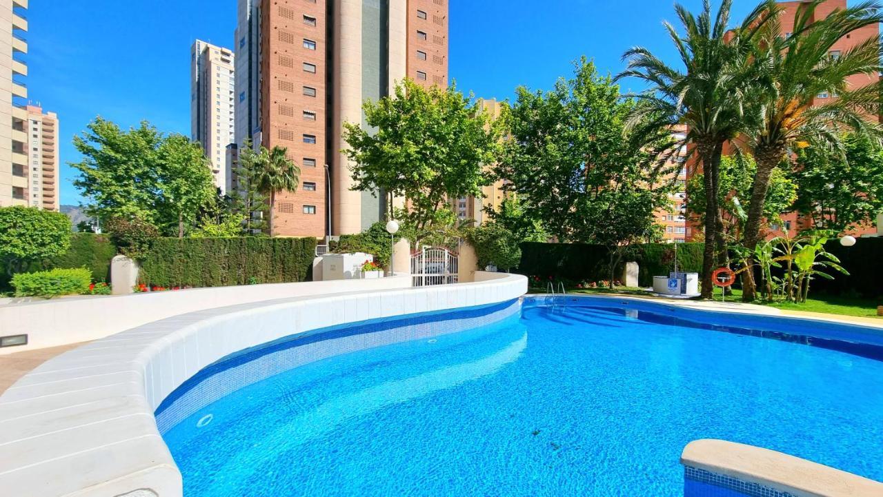 Precioso Apartamento Con Vistas Al Mar Бенидорм Экстерьер фото