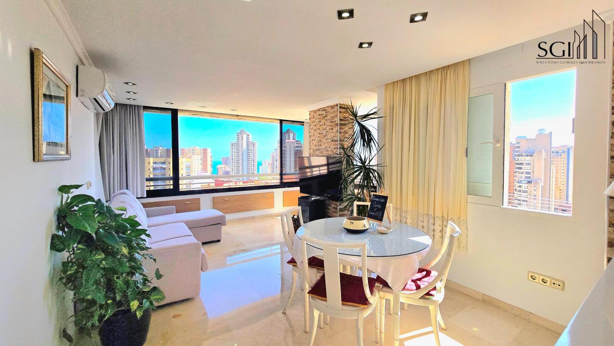 Precioso Apartamento Con Vistas Al Mar Бенидорм Экстерьер фото