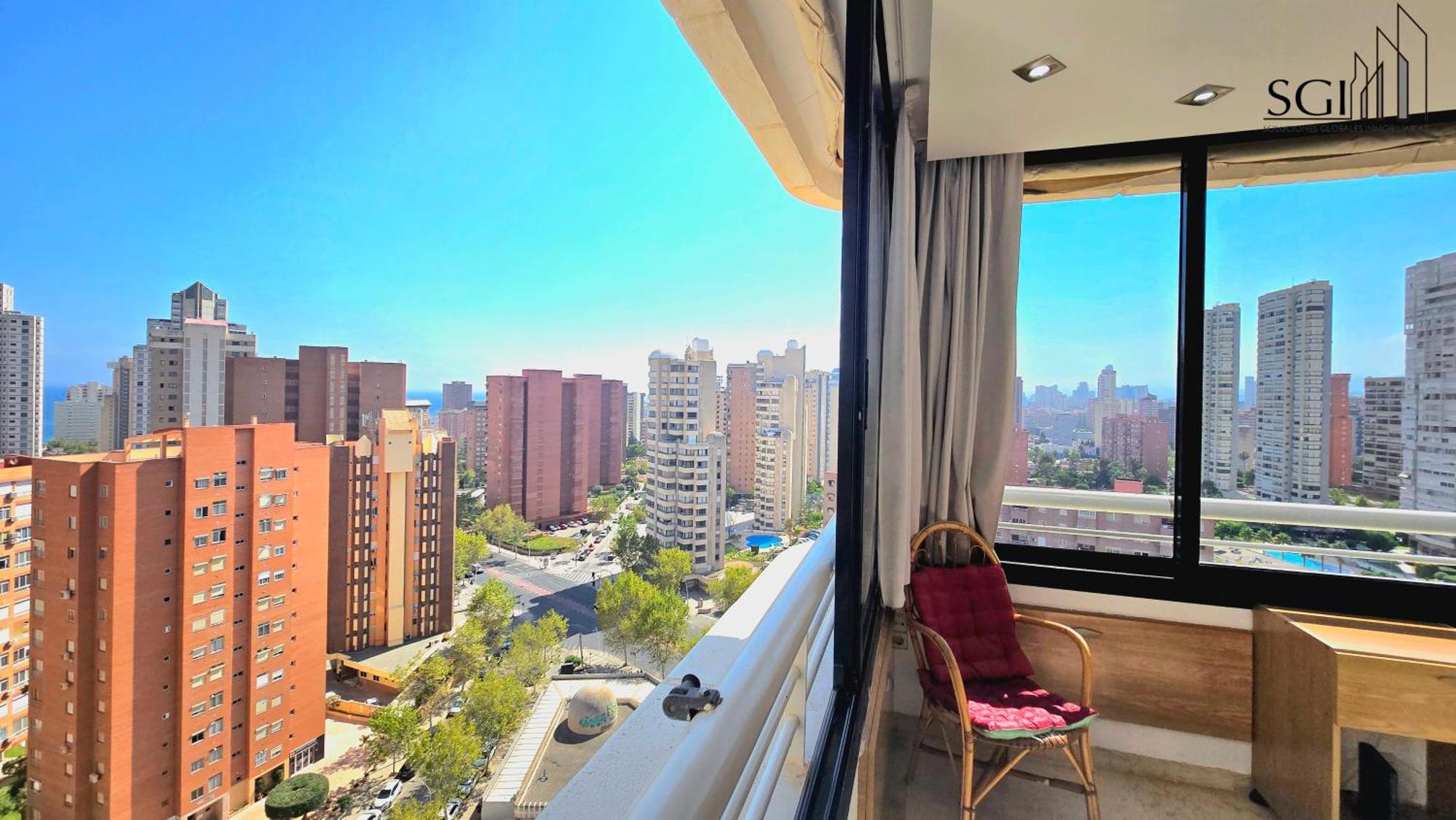 Precioso Apartamento Con Vistas Al Mar Бенидорм Экстерьер фото